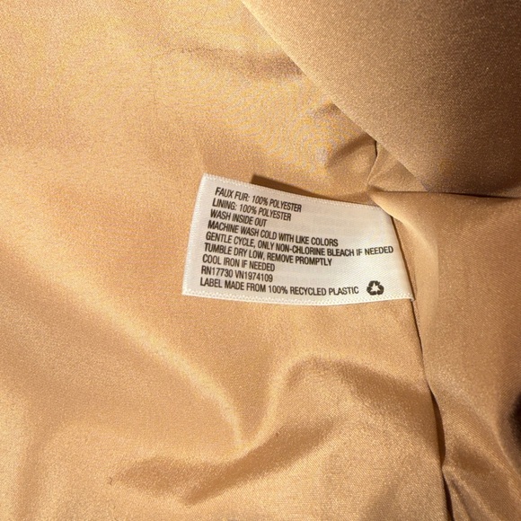 Women's Wild Fable Tan Teddy Coat - Picture 4 of 4